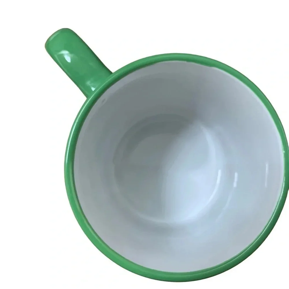 M&M'S Eat Your Heart out Darling green coffee cup